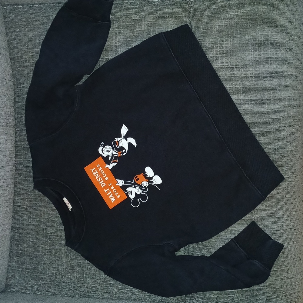 Uniqlo Black Disney Kids Sweatshirt